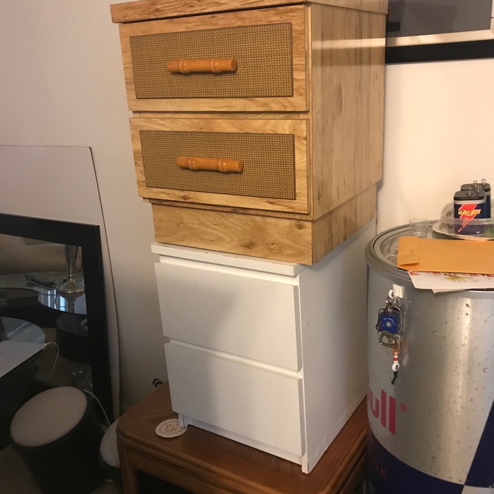 Two small dressers